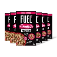 Fuel10K Granola Mixed Berries 6-pack