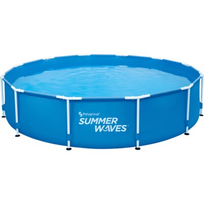 pdp-image-Summer Waves Bad frame 366X76cm + pomp