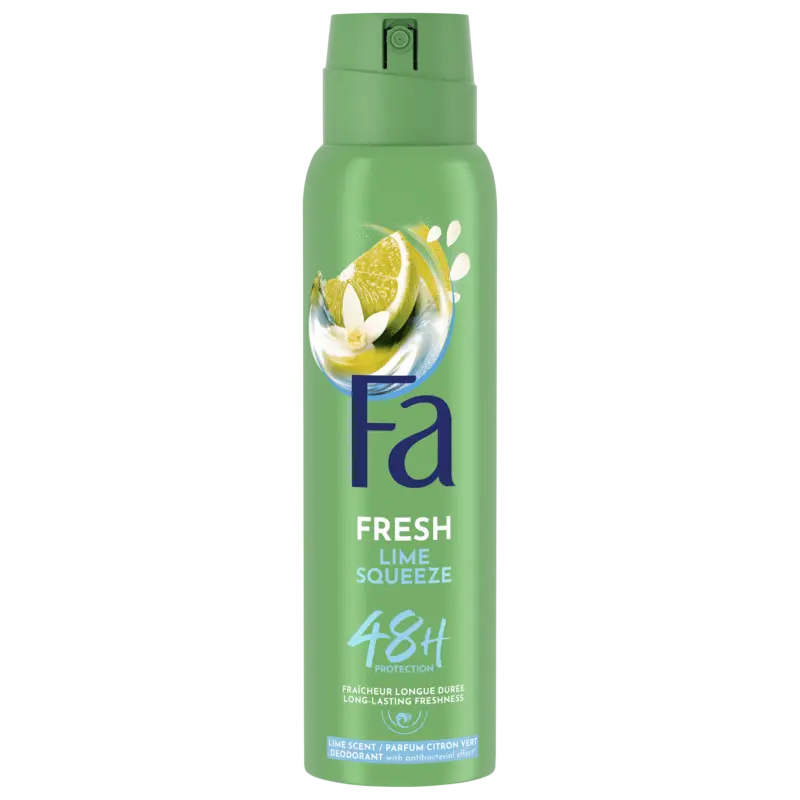 Fa Fresh lime squeeze deodorant spray