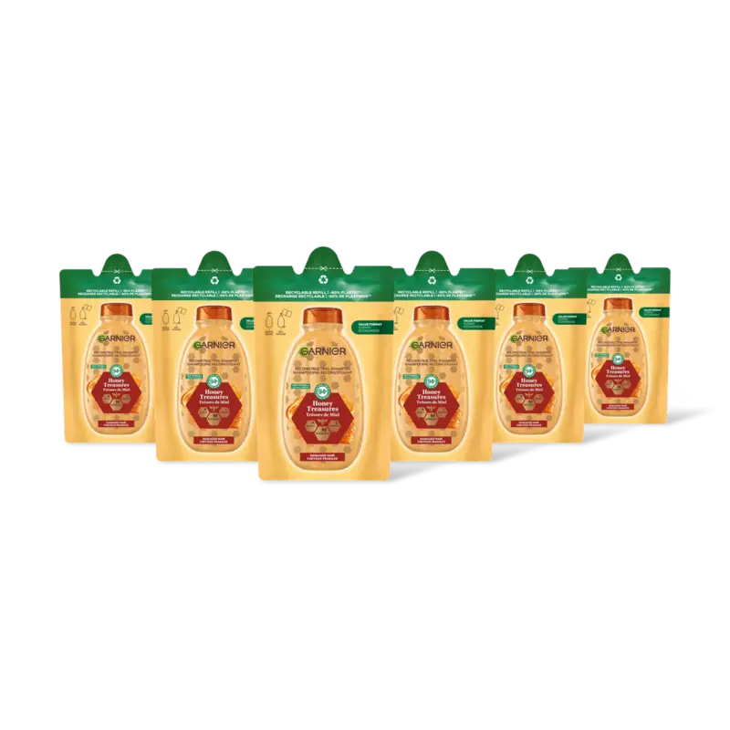 Loving Blends Honing goud shampoo refill 6-pack