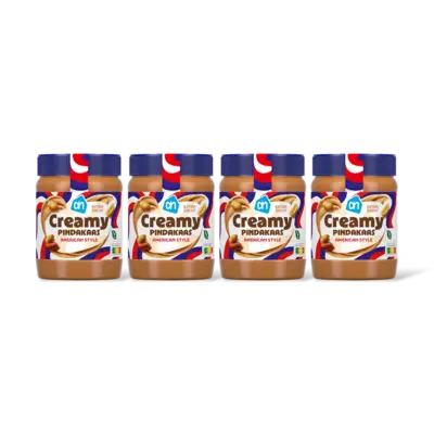 pdp-image-AH Creamy pindakaas American style 4-pack