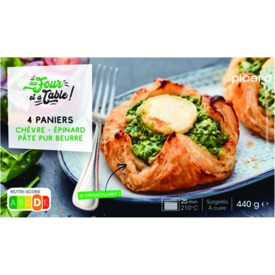 pdp-image-Picard Bladerdeeghapjes spinazie-geitenkaas