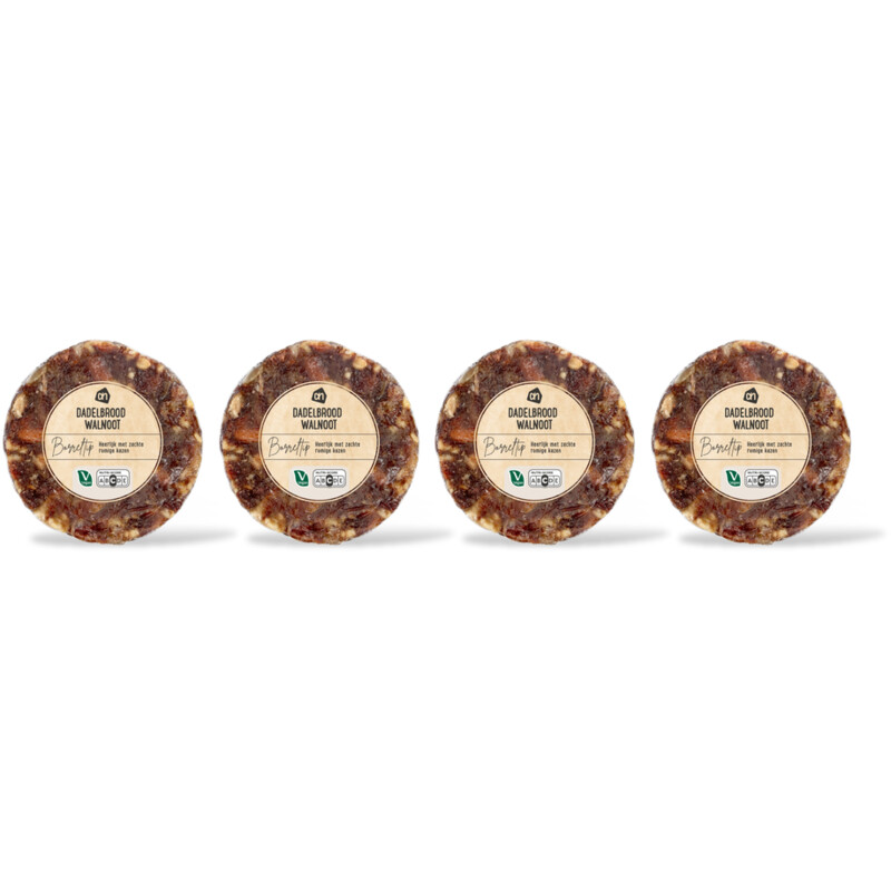 AH Dadelbrood met walnoot 4-pack