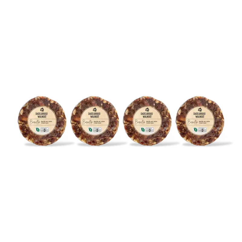 Dadelbrood met walnoot 4-pack