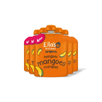 pdp-image-Ella's kitchen Biologische Mango's 4m+ 5-pack