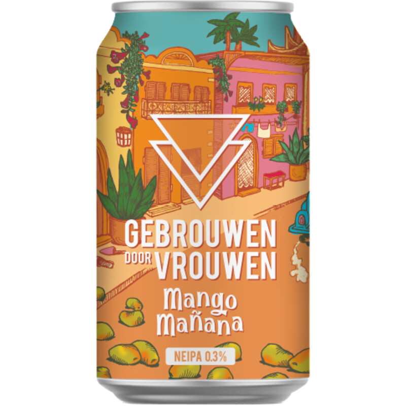 Een afbeelding van Gebrouwen door vrouw Mango mañana