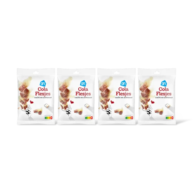 AH Zoetzure colaflesjes 4-pack