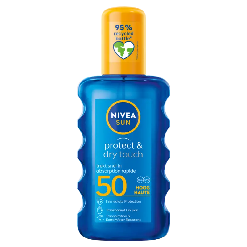 Nivea Sun Protect & dry touch zonnespray spf50