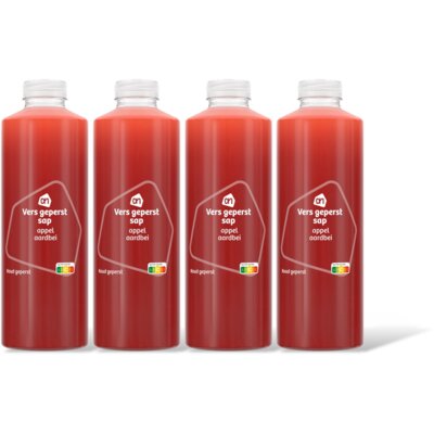 pdp-image-AH Vers geperst sap appel aardbei 4-pack