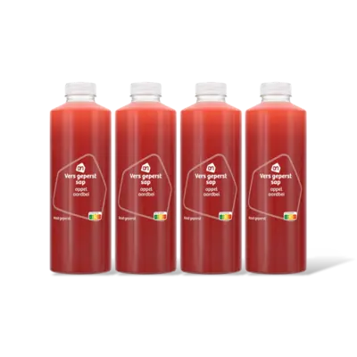 pdp-image-AH Vers geperst sap appel aardbei 4-pack