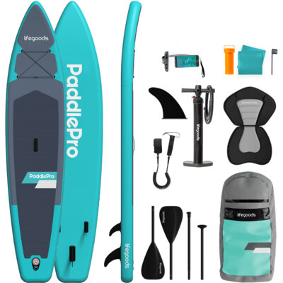 pdp-image-Lifegoods Sup board touring with seat turquoise