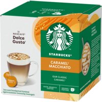 Een afbeelding van Starbucks Dolce gusto compatible macchiato caramel