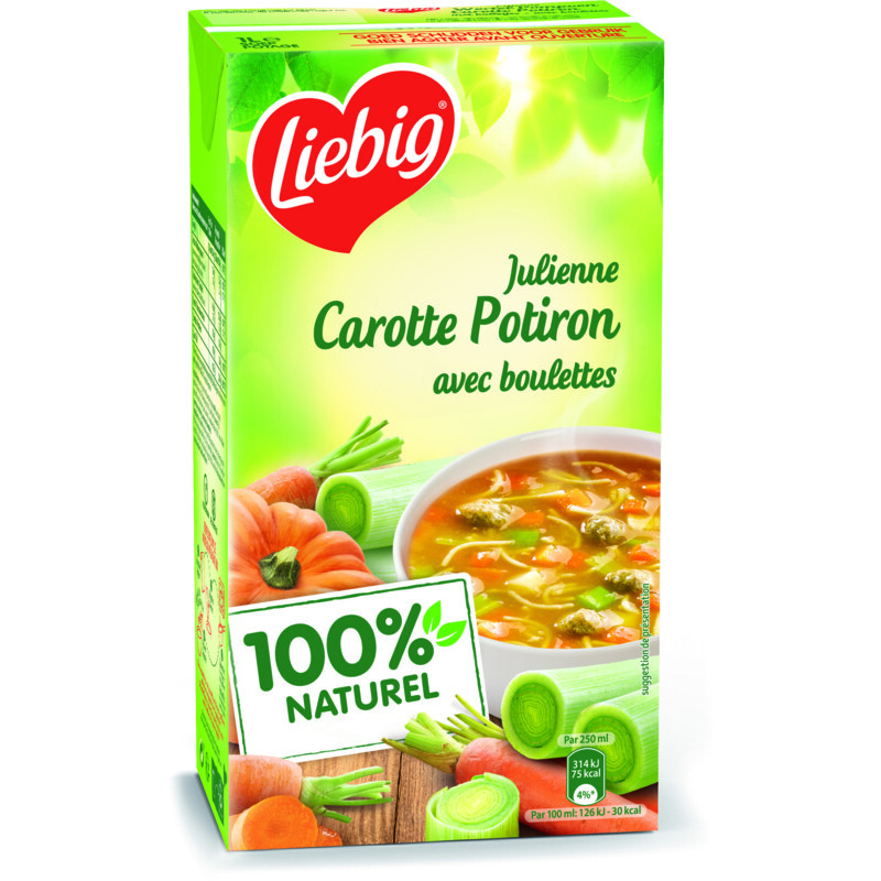 Een afbeelding van Liebig Deli Soup julienne wortel pompoen BEL