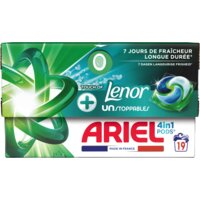 Een afbeelding van Ariel 4in1 pods - unstoppables lenor