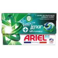 Ariel 4in1 pods - unstoppables lenor
