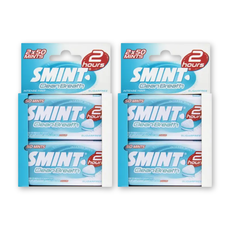 Clean breath intense mint 4-pack