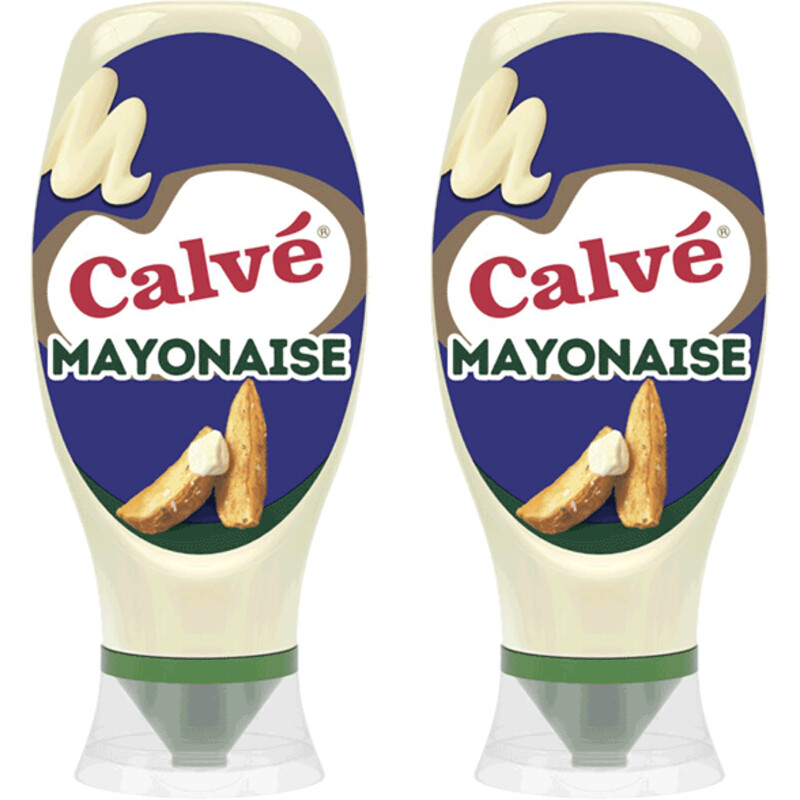 Een afbeelding van Calvé Mayonaise knijpfles 2-pack