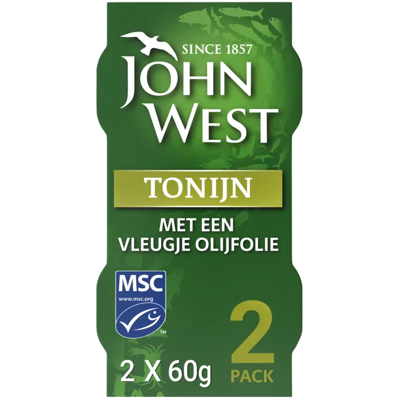 Tonijn met een vleugje olijfolie 2-pack