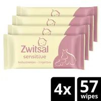 Zwitsal Baby sensitive billendoekjes 4-pack