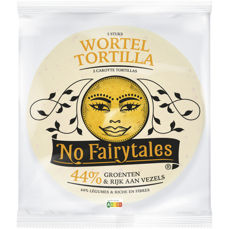 No Fairytales Wortel tortilla wraps