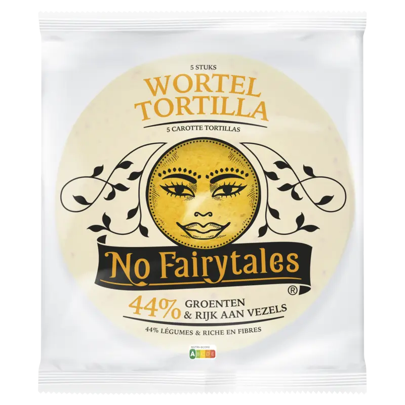 No Fairytales Wortel tortilla wraps