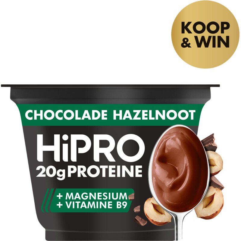 HiPRO Protein pudding chocolade hazelnoot