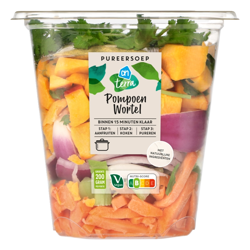 AH Terra Verse pureersoep pompoen wortel