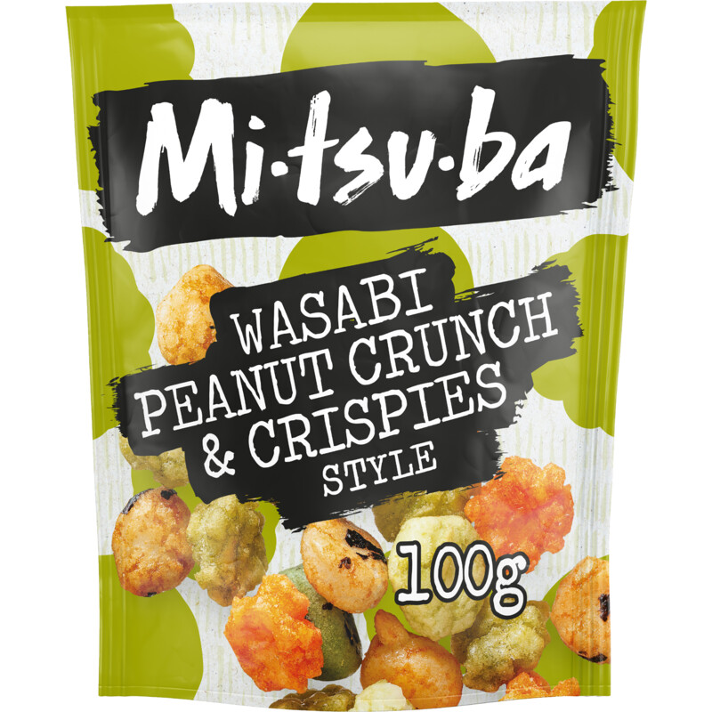 Een afbeelding van Mitsuba Wasabi peanut crunch & crispies