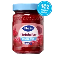 Hero Jam minder zoet frambozen