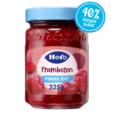 pdp-image-Hero Jam minder zoet frambozen