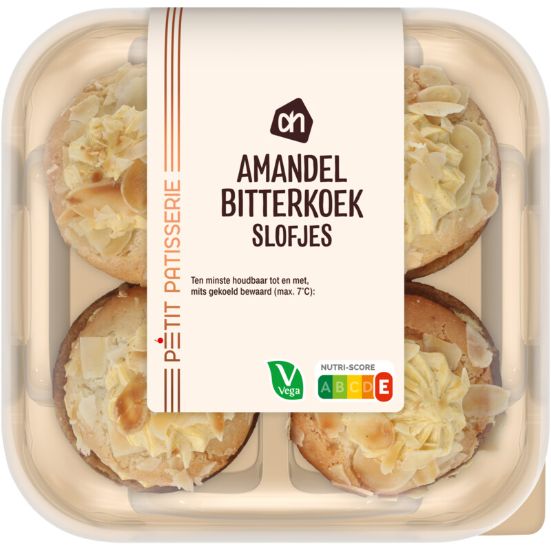 Een afbeelding van AH Amandel bitterkoekjes slofjes