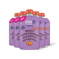 Ella's kitchen Biologische zoete aardappel, pompoen 5pk
