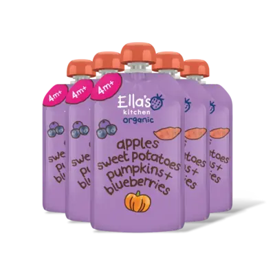 pdp-image-Ella's kitchen Biologische zoete aardappel, pompoen 5pk