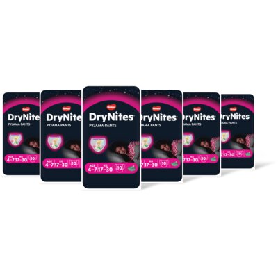 pdp-image-Huggies DryNites luierbroekje meisje 4-7 jr 6pck