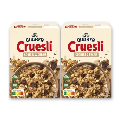 pdp-image-Quaker Cruesli cookies & cream 2-pack