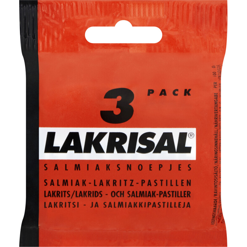 Een afbeelding van Lakrisal Salmiak