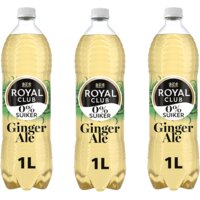 Een afbeelding van Royal Club Ginger Ale 0% 3-pack