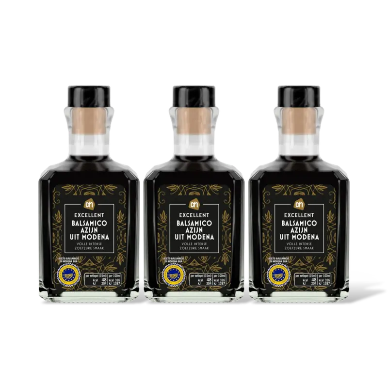 AH Excellent Balsamico azijn uit Modena 3-pack