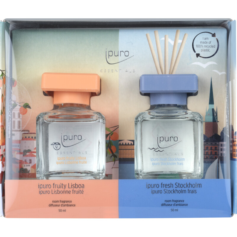 Een afbeelding van Ipuro Geschenkset Stockholm & Lisboa