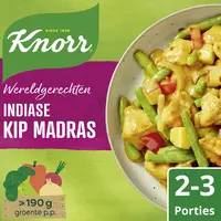 Knorr Wereldgerechten Indiase kip madras