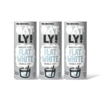 Oatly! Barista iced flat white double 3-pack