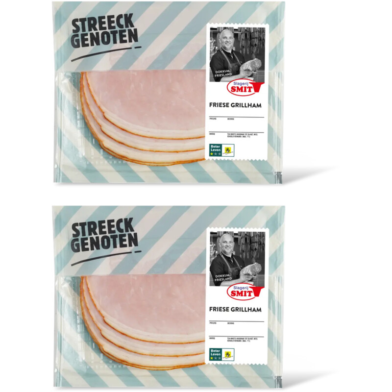 Streeckgenoten Friese grillham 2-pack