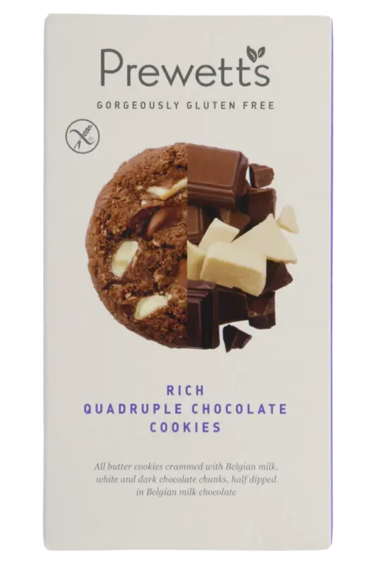 Prewetts Quadruple chocolate cookies