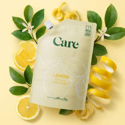 pdp-image-Care Lemon kitchen hand soap refill