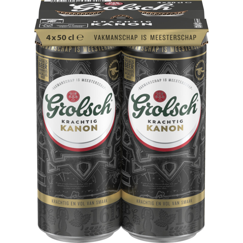 Grolsch Krachtig kanon 4-pack
