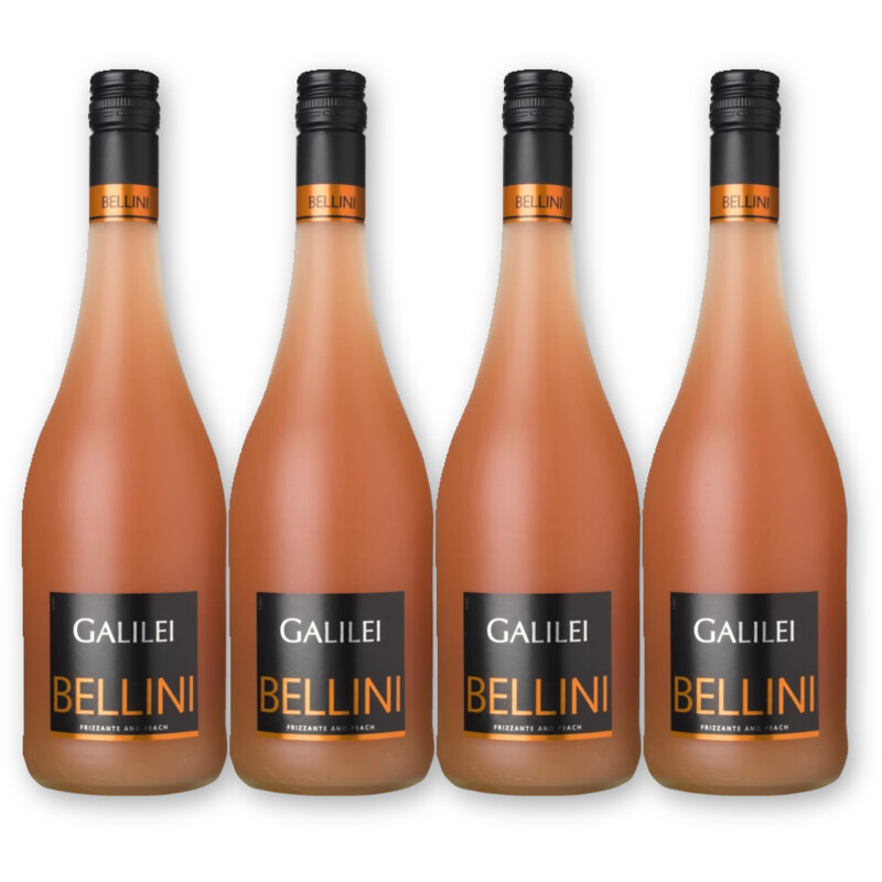 Galilei Galilei Bellini Peach 4 flessen