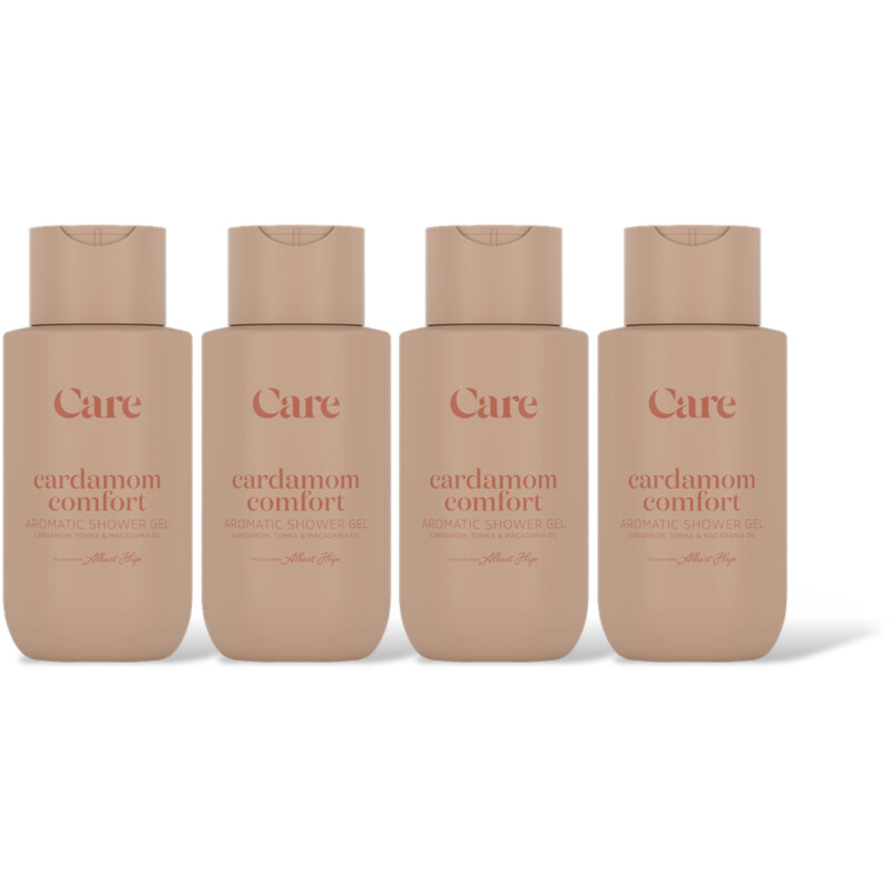 Care Cardamom comfort shower gel 4-pack