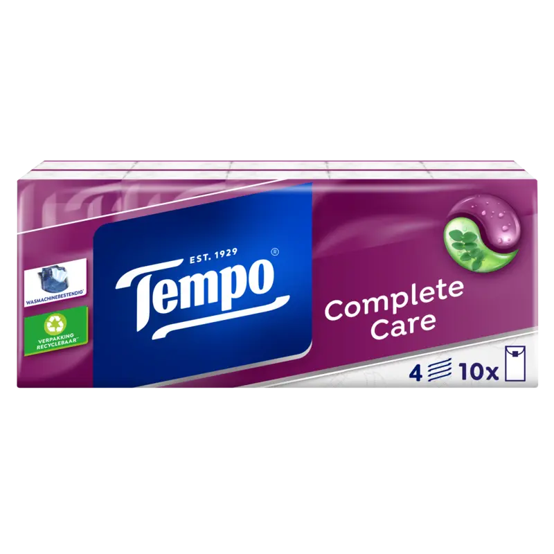 Tempo Complete care 4-laags zakdoeken