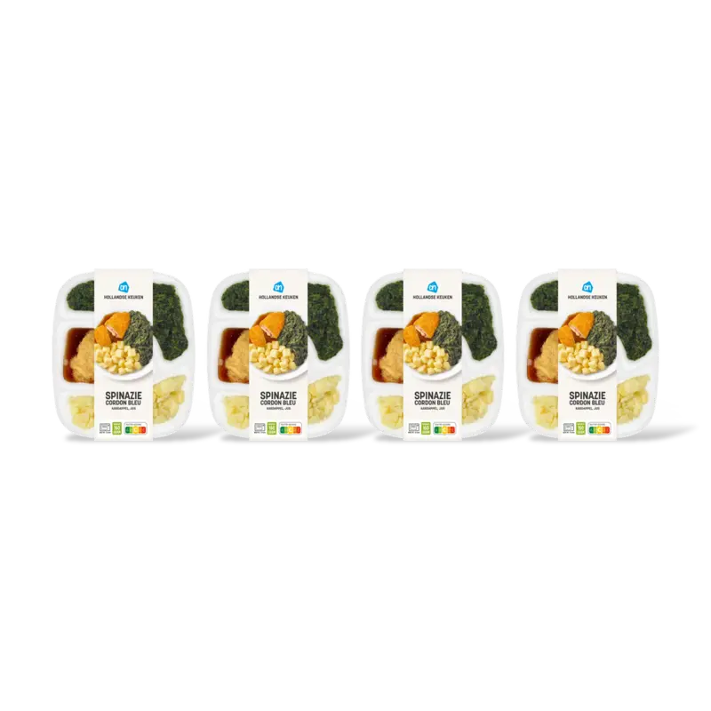 Cordon bleu met spinazie 4-pack