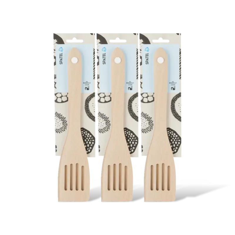 AH Beukenhouten spatels 35cm 3-pack